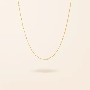 10K Gold Satellite Chain Choker