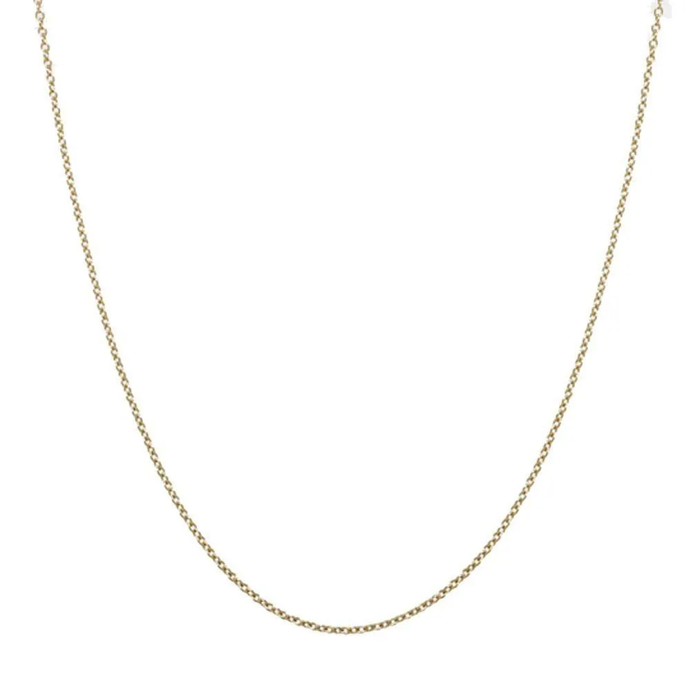 1.3mm 14k Yellow Gold Fine Chain