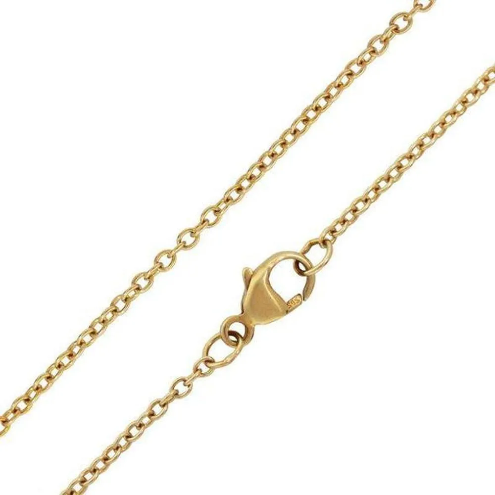 1.3mm 14k Yellow Gold Fine Chain