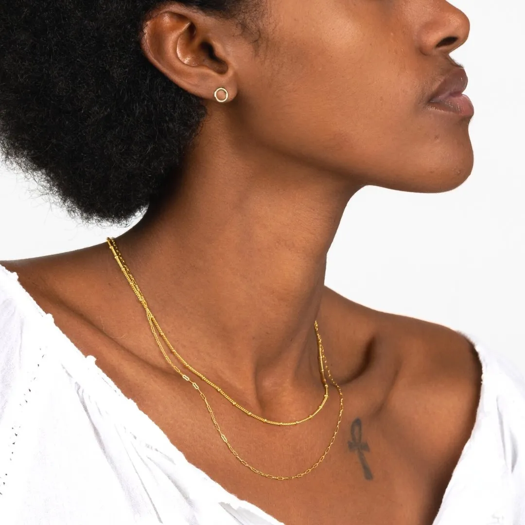 14k Gold Lace Chain