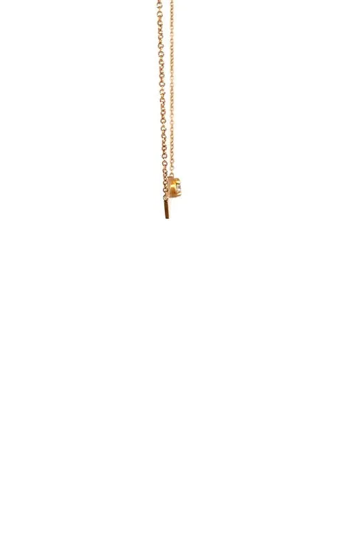 18K ROSE GOLD NECKLACE  G9065