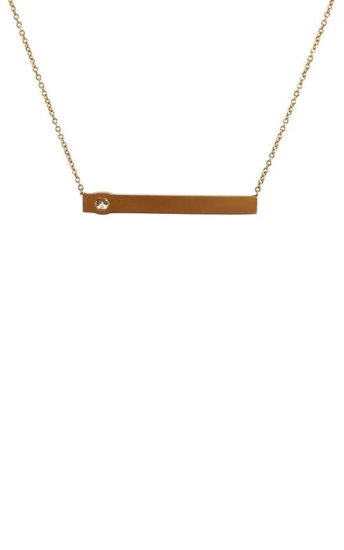 18K ROSE GOLD NECKLACE  G9065