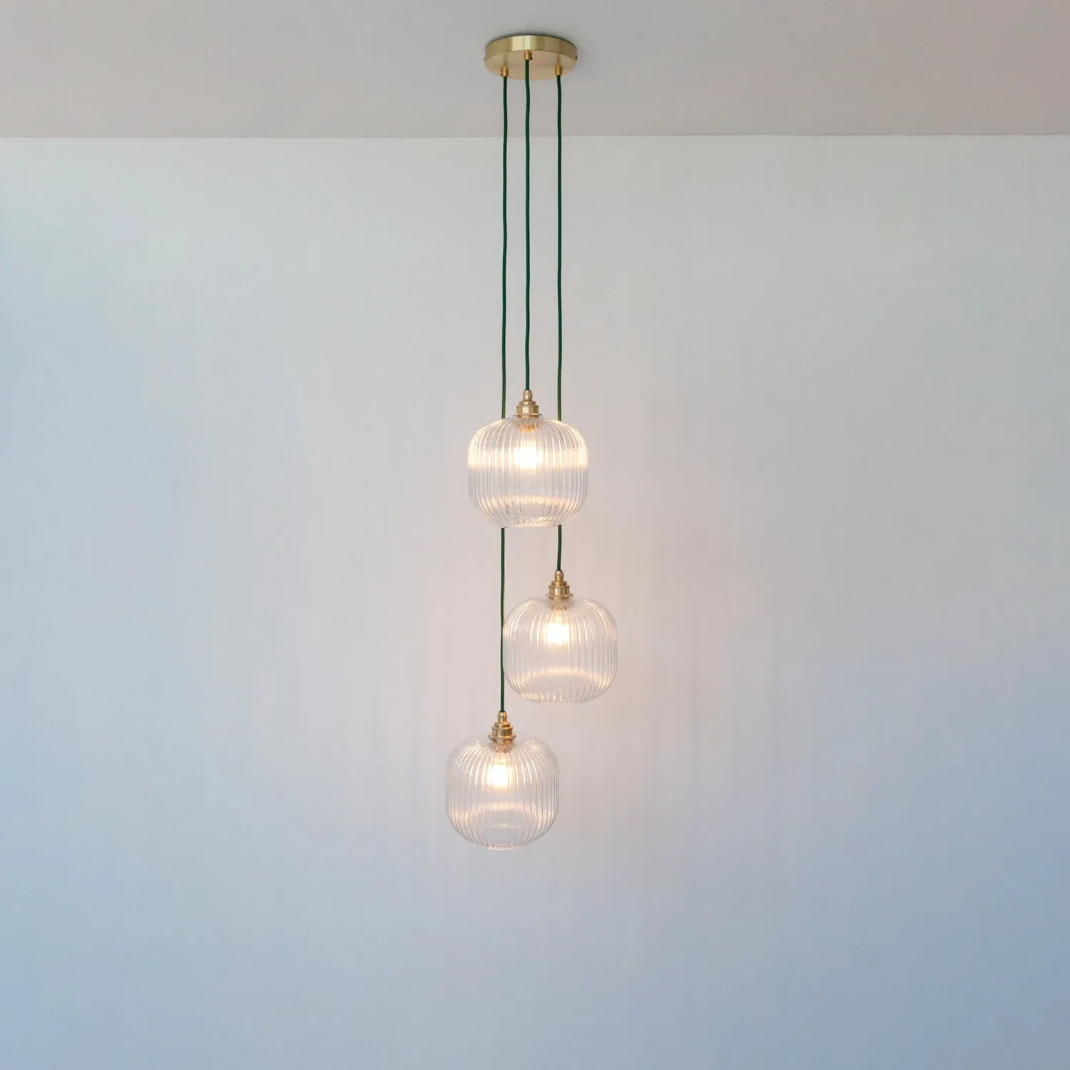 Add-On Custom Medium Triple Drop Pendant Light