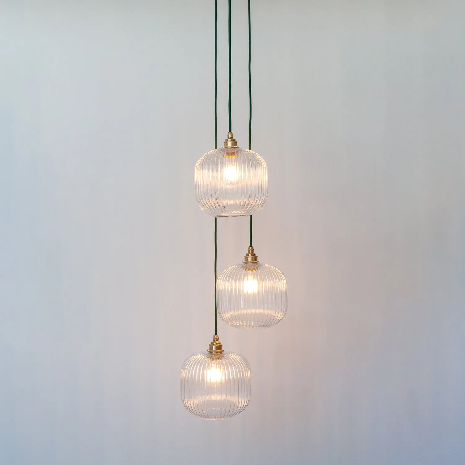 Add-On Custom Medium Triple Drop Pendant Light