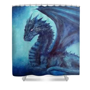 Aithair Dragon - Shower Curtain