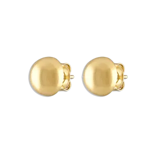 Alexa Leigh- Gold Ball Studs Earrings- Gold