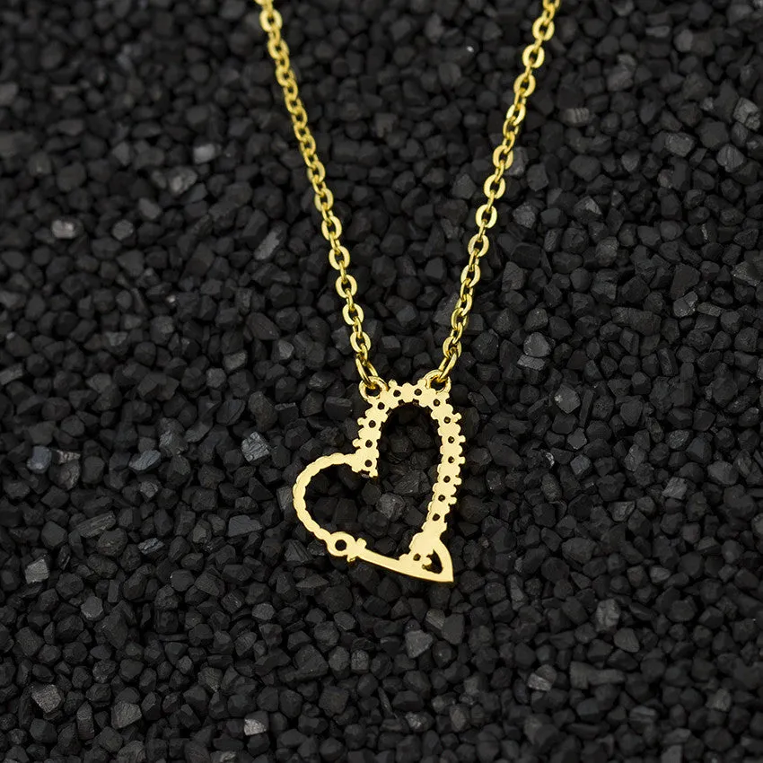 Anchor Heart Pendant