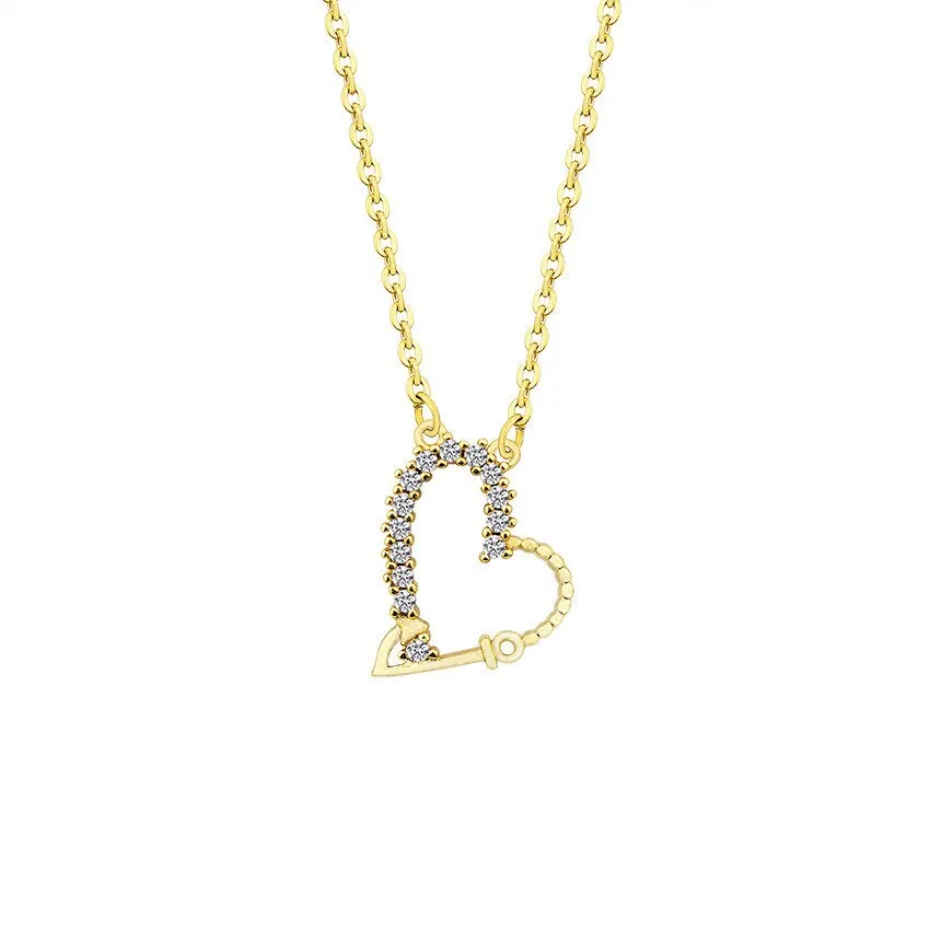 Anchor Heart Pendant