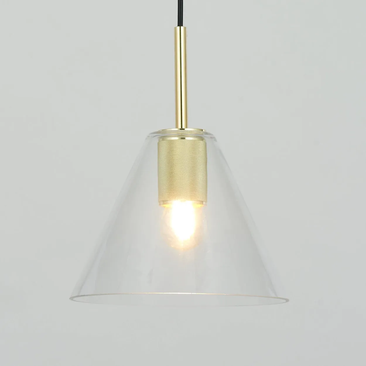 ANKUR CONE GLASS PENDANT