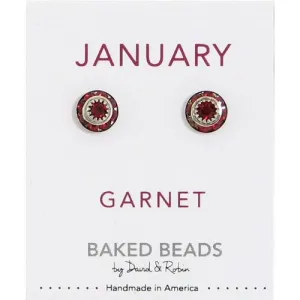 Birthstone Crystal Discs - January