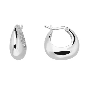 Bulbous Hoop Earrings