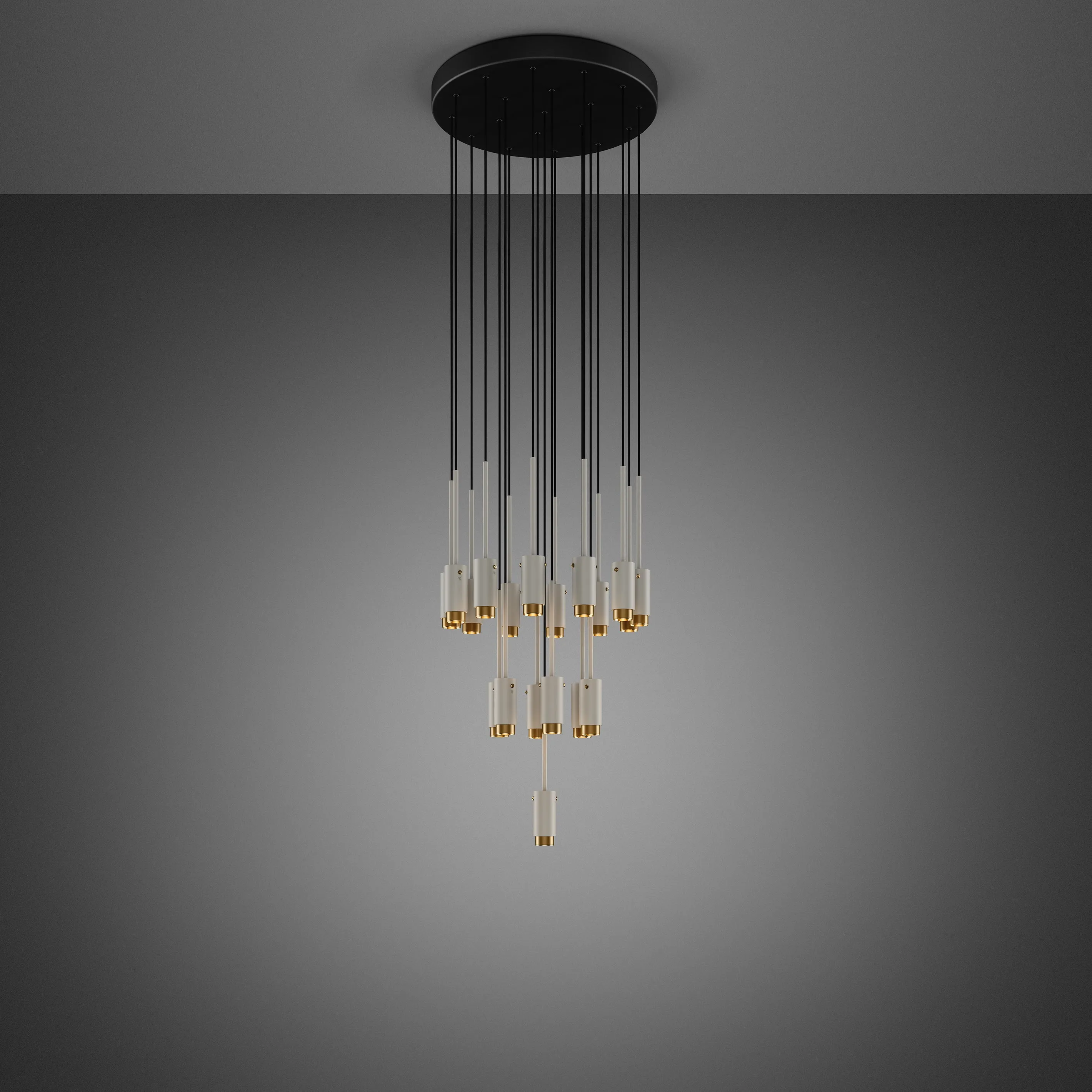 Buster   Punch Exhaust Chandelier