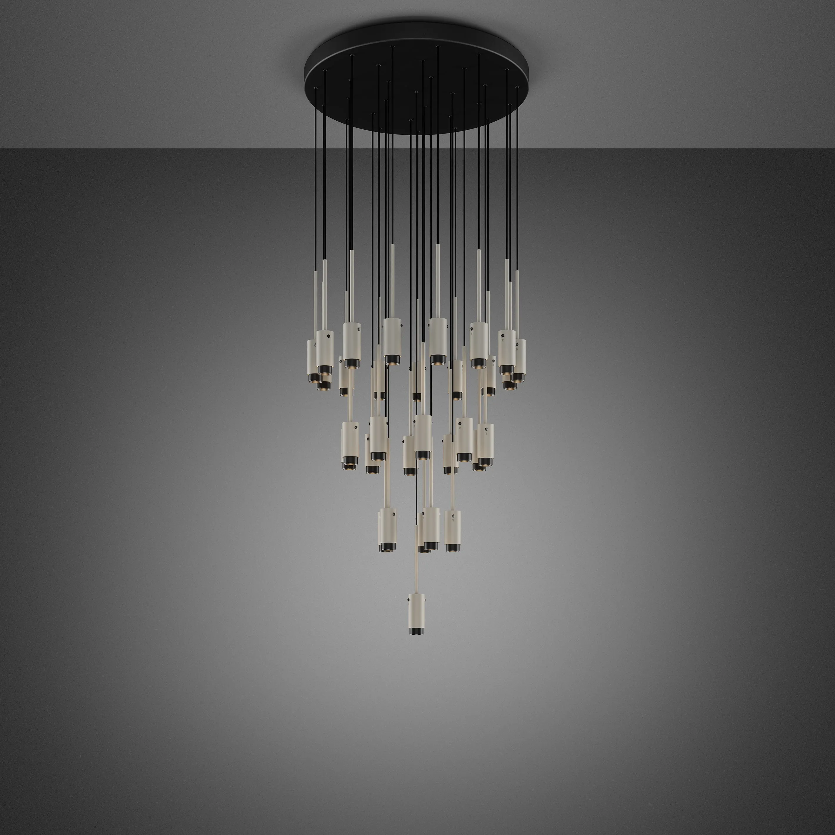 Buster   Punch Exhaust Chandelier