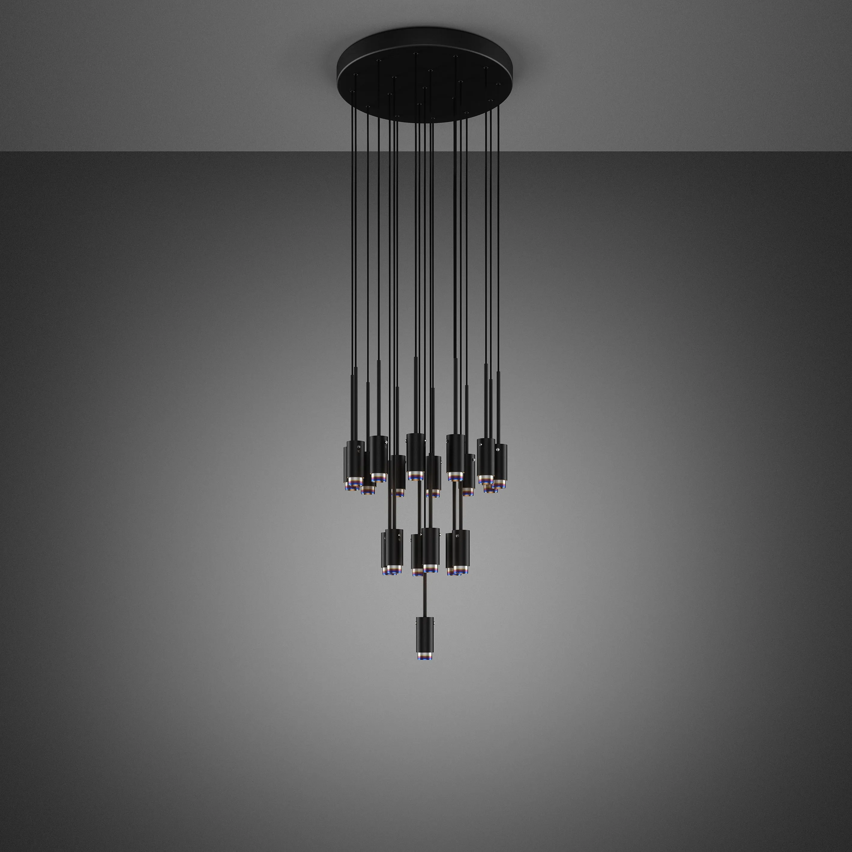 Buster   Punch Exhaust Chandelier