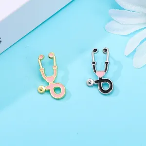 Cartoon Style Cute Pin U Shape Heart Shape Alloy Enamel Unisex Brooches