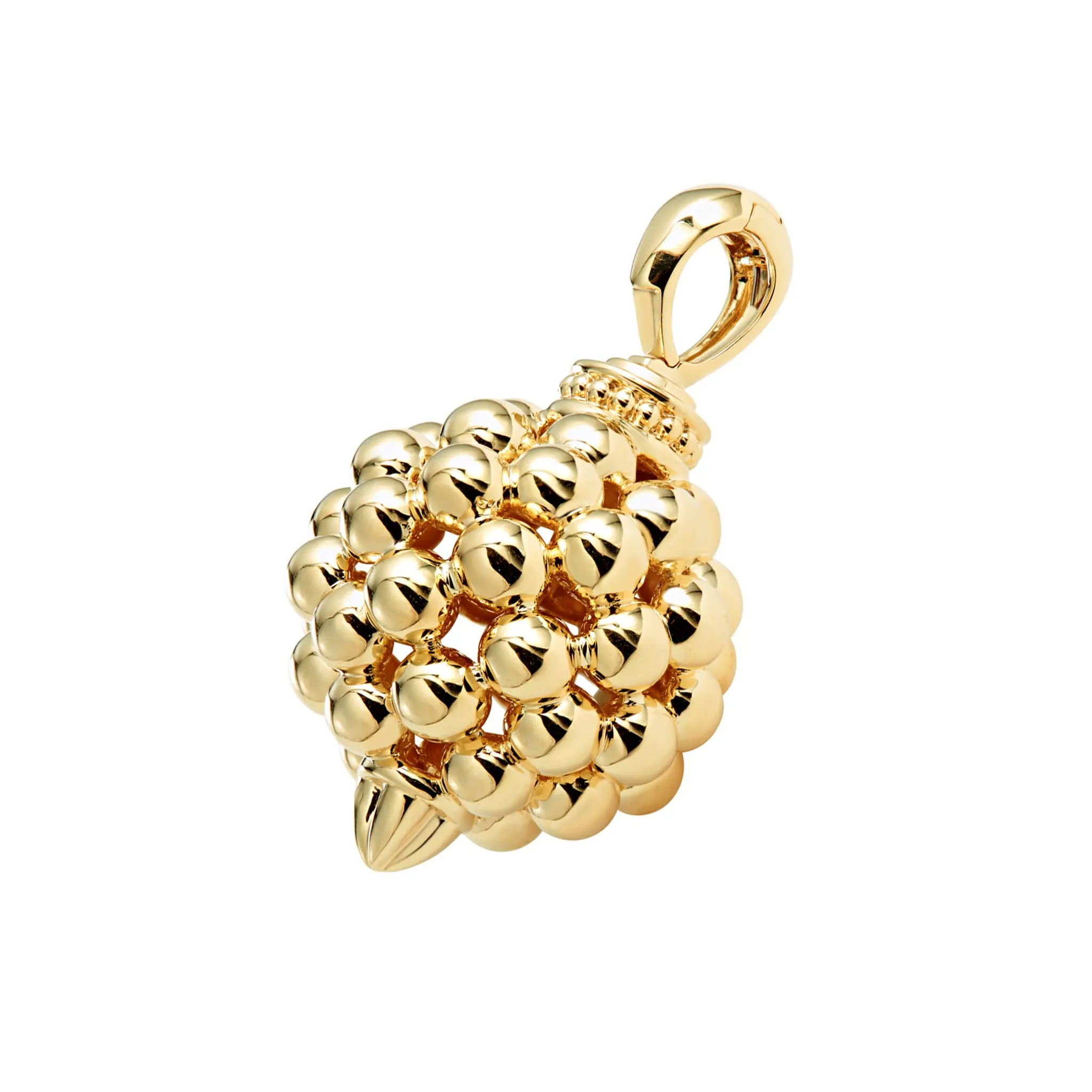 Caviar Gold Caviar Beaded Pendant