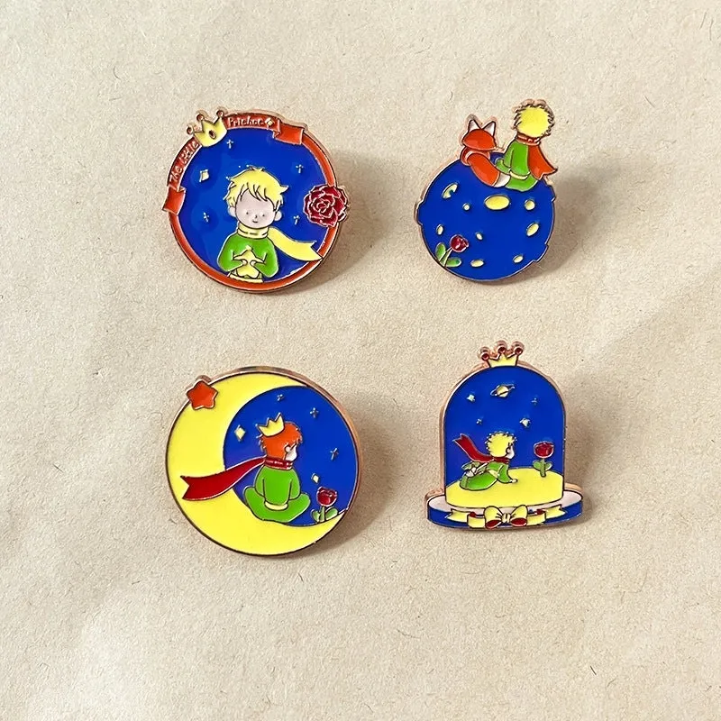 Cute Pin Cartoon Character Zinc Alloy Enamel Unisex Brooches