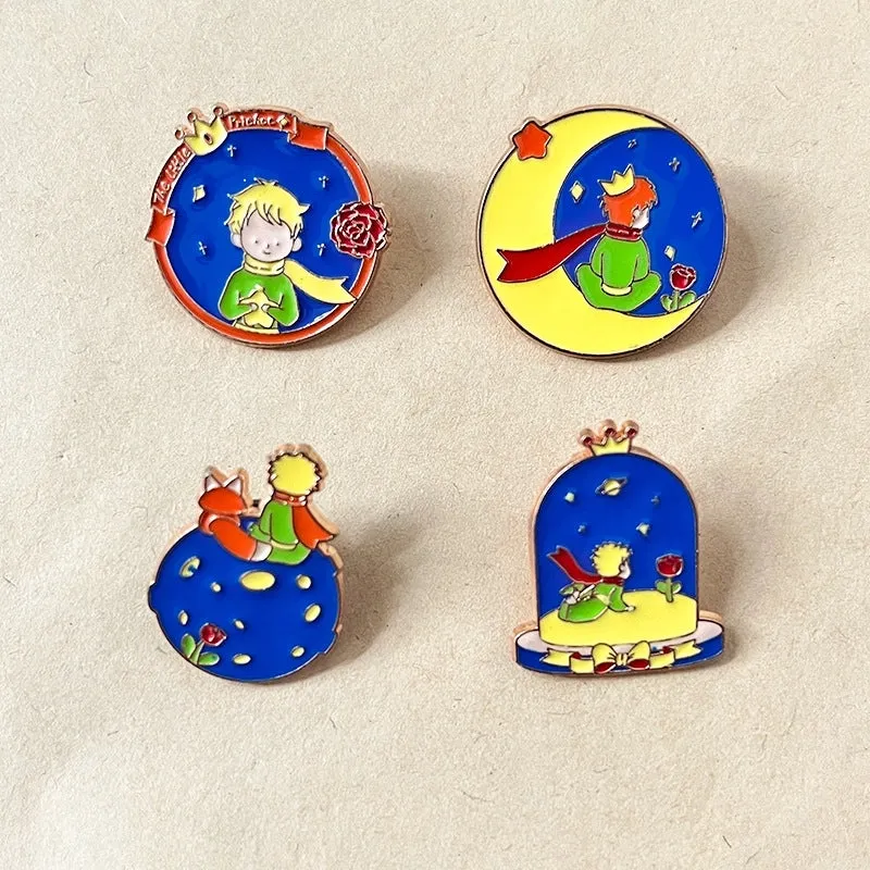 Cute Pin Cartoon Character Zinc Alloy Enamel Unisex Brooches