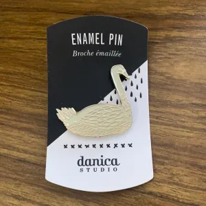 Danica Studio Swan Enamel Pin