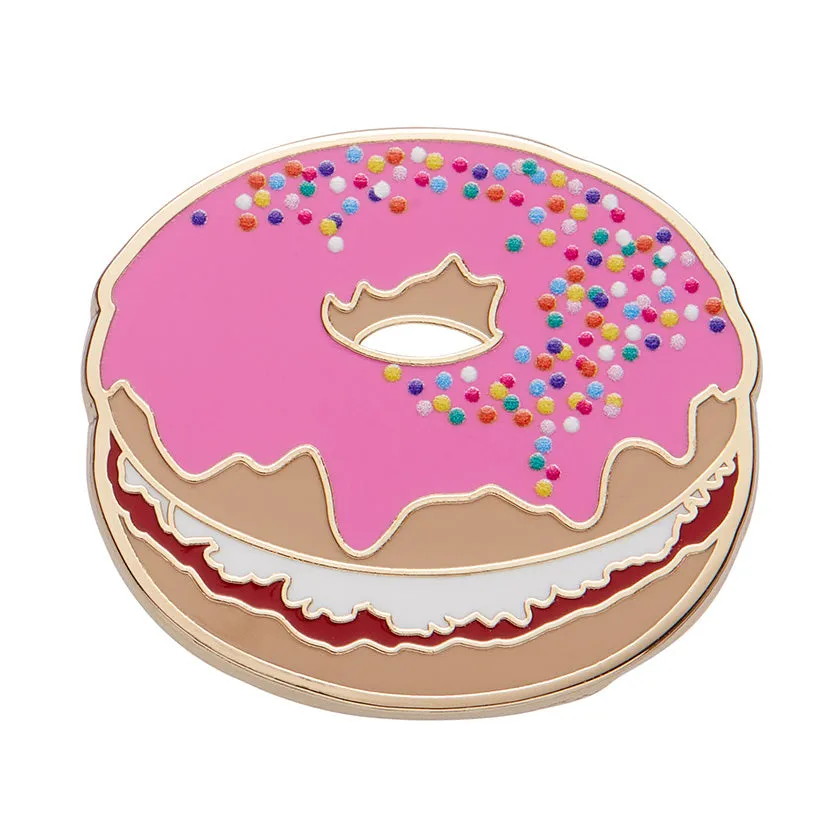 Erstwilder x Katherine Sabbath - Donut Cake Enamel Pin