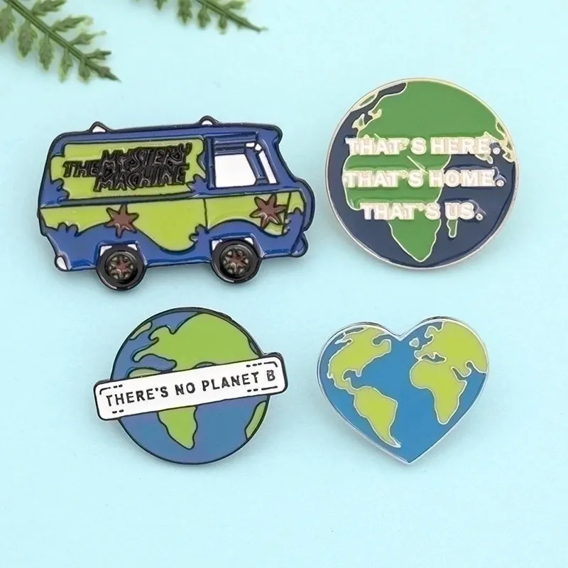 Fashion Pin Earth Alloy Enamel Unisex Brooches