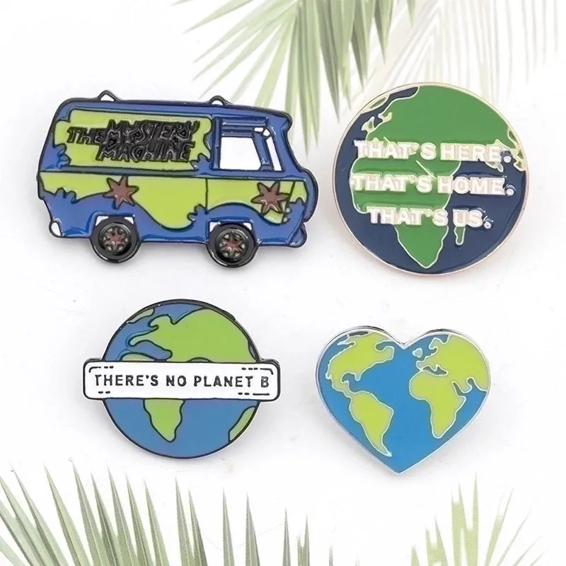 Fashion Pin Earth Alloy Enamel Unisex Brooches