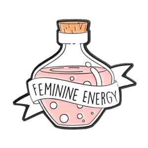 Feminine Energy Brooch Enamel Pin