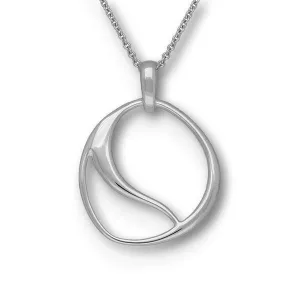 Flourish Silver Pendant P990