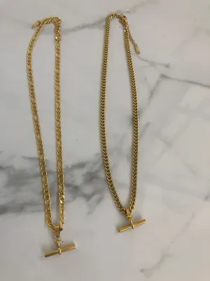 Fob link chain necklaces