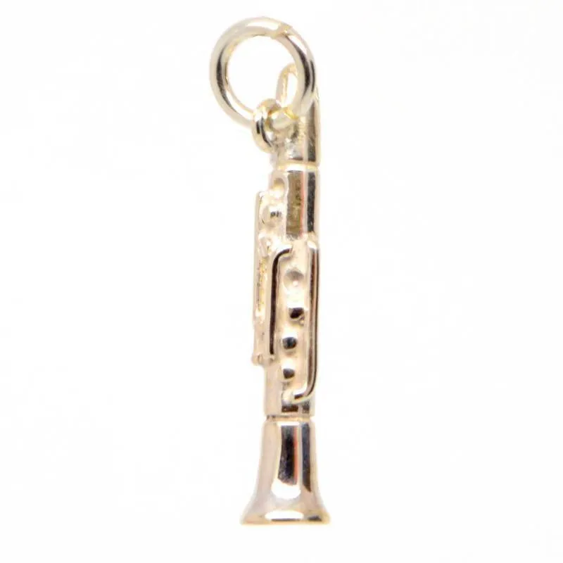 Gold Clarinet Charm