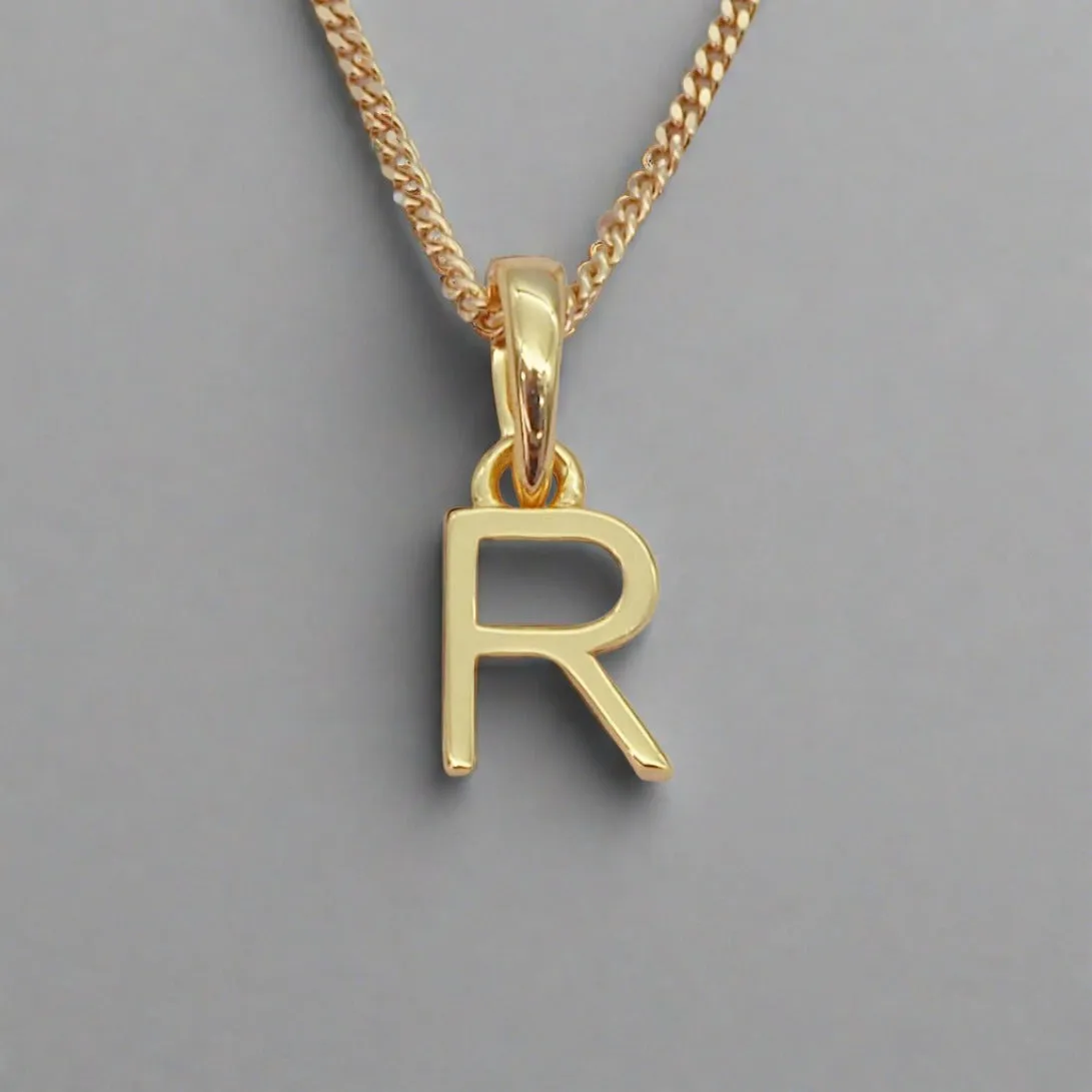 Gold Initial Necklace