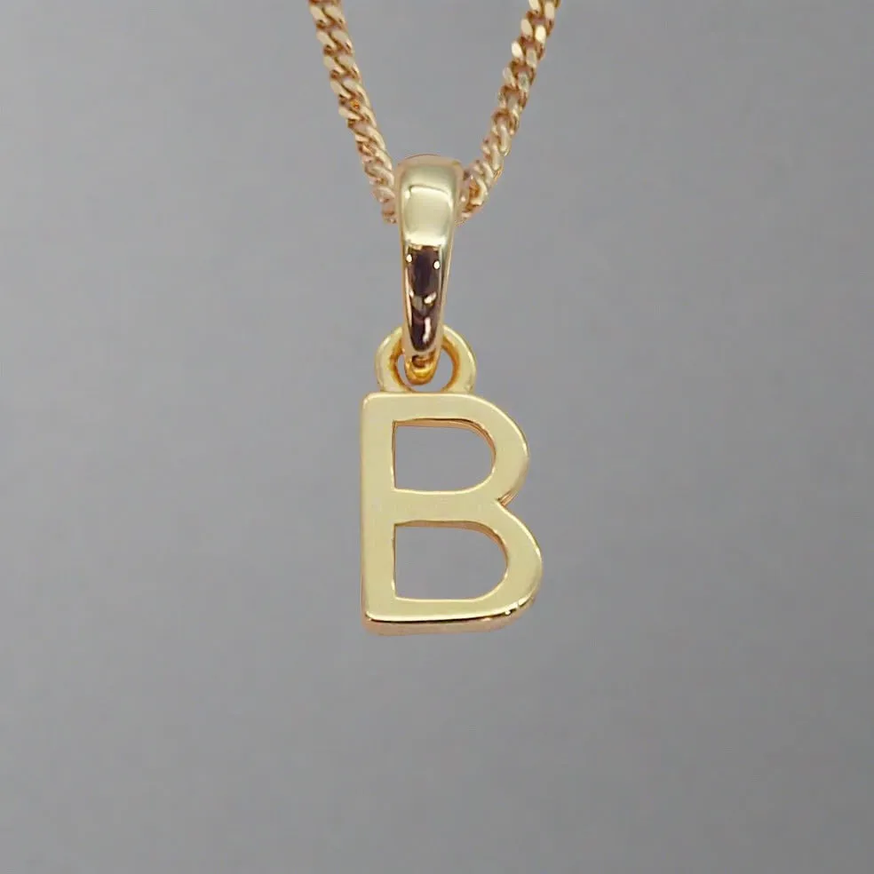 Gold Initial Necklace