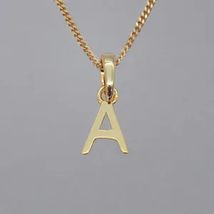 Gold Initial Necklace