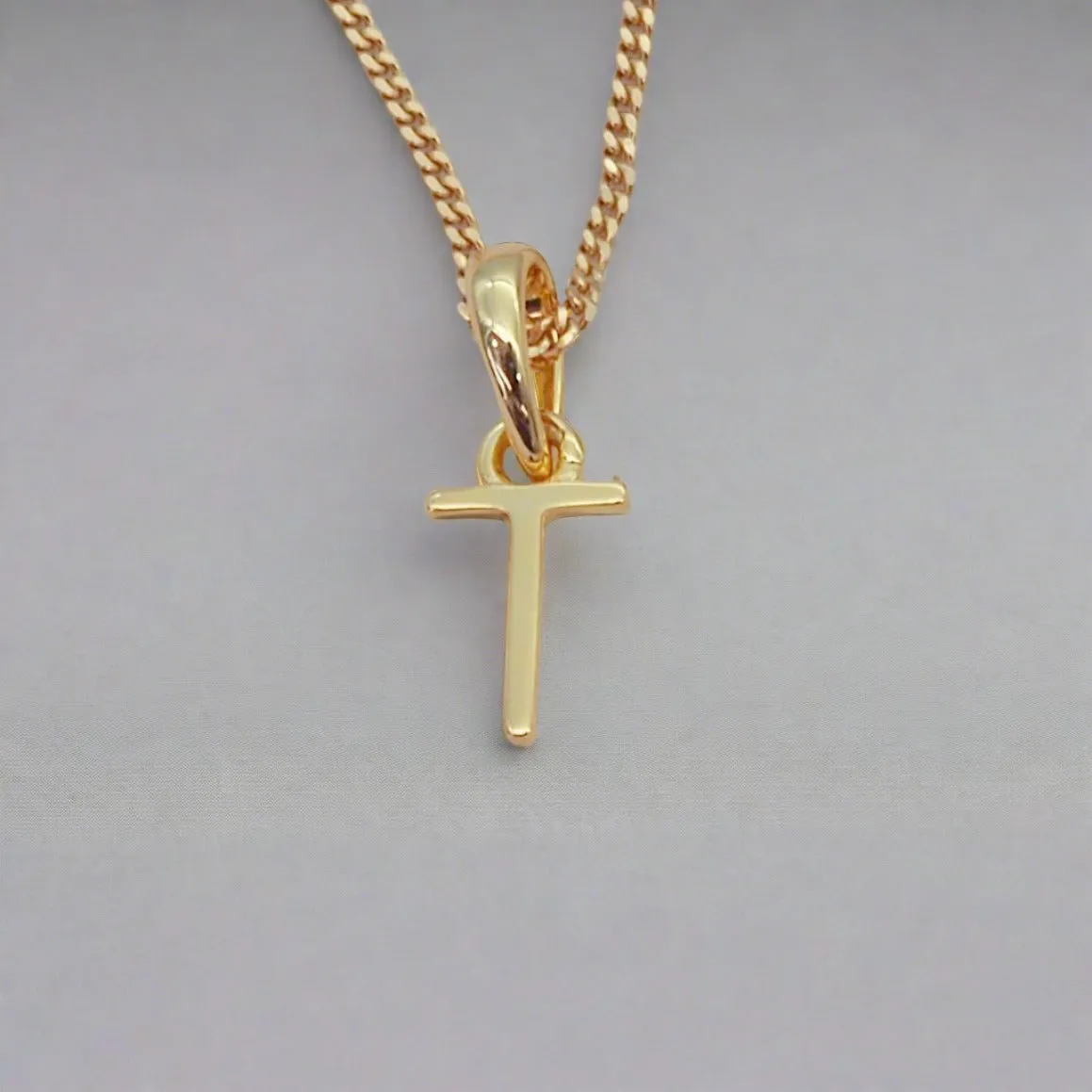 Gold Initial Necklace