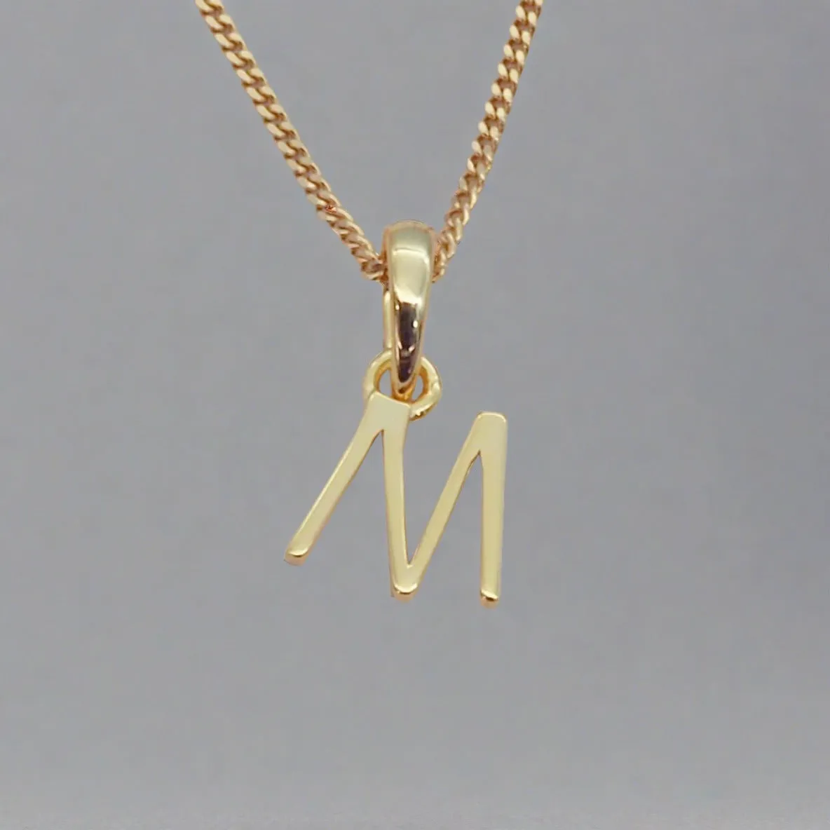 Gold Initial Necklace