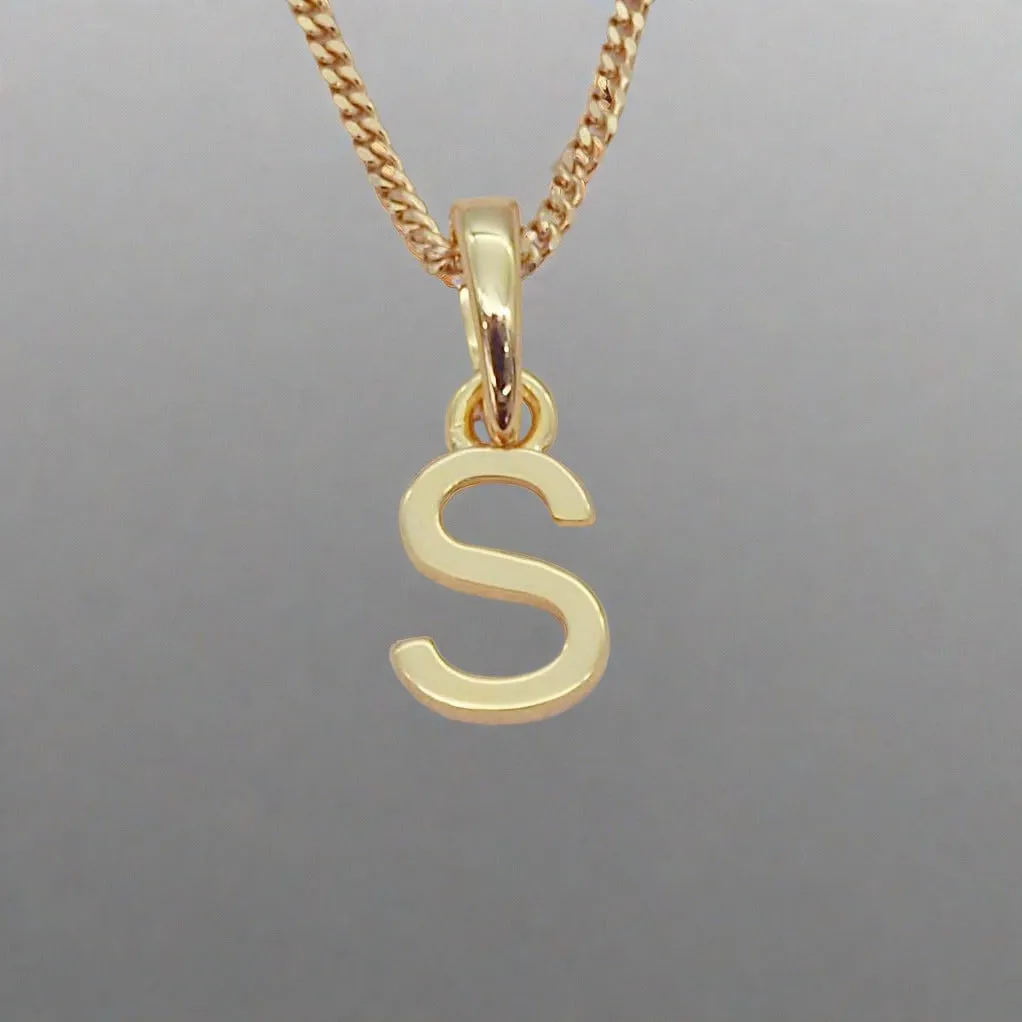 Gold Initial Necklace