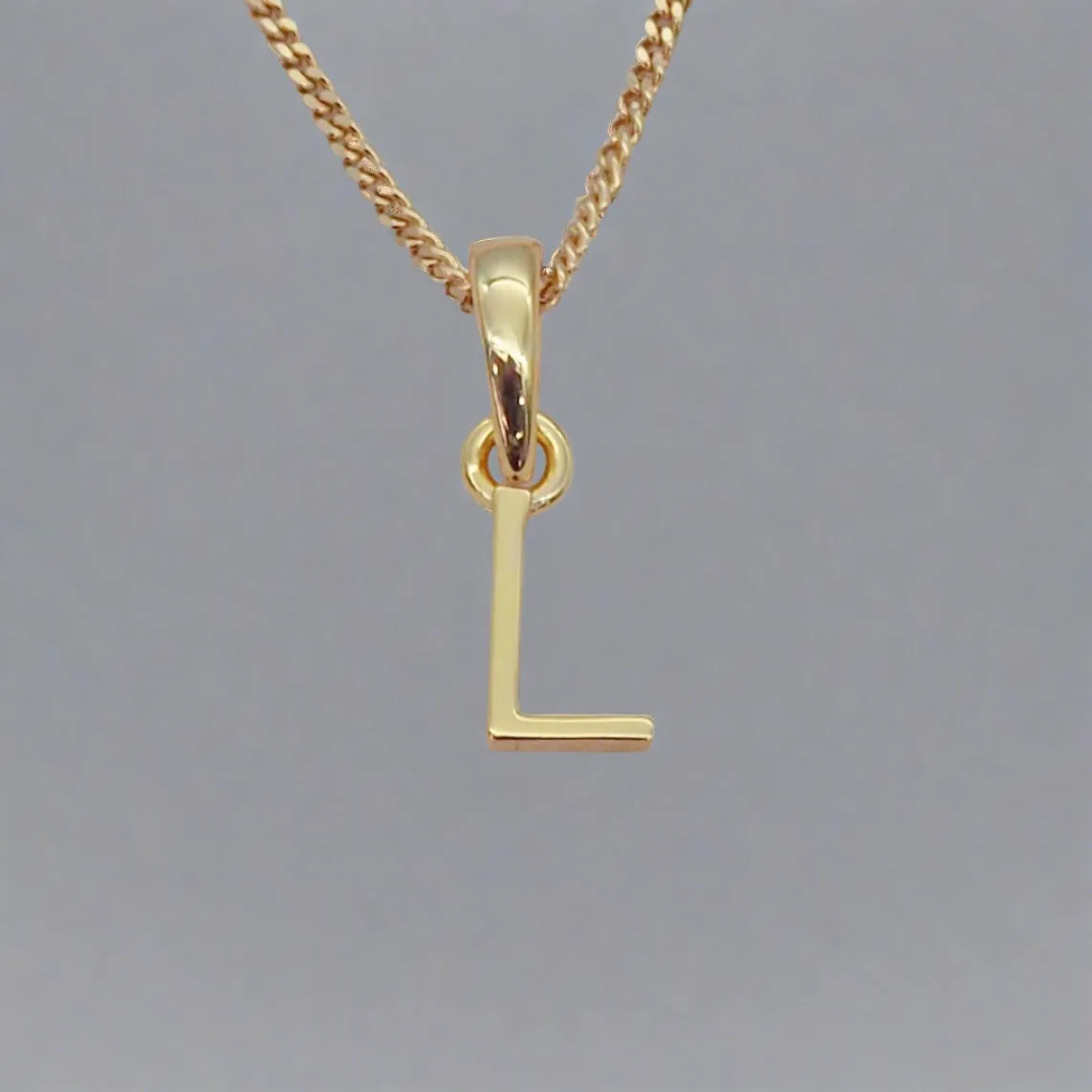 Gold Initial Necklace