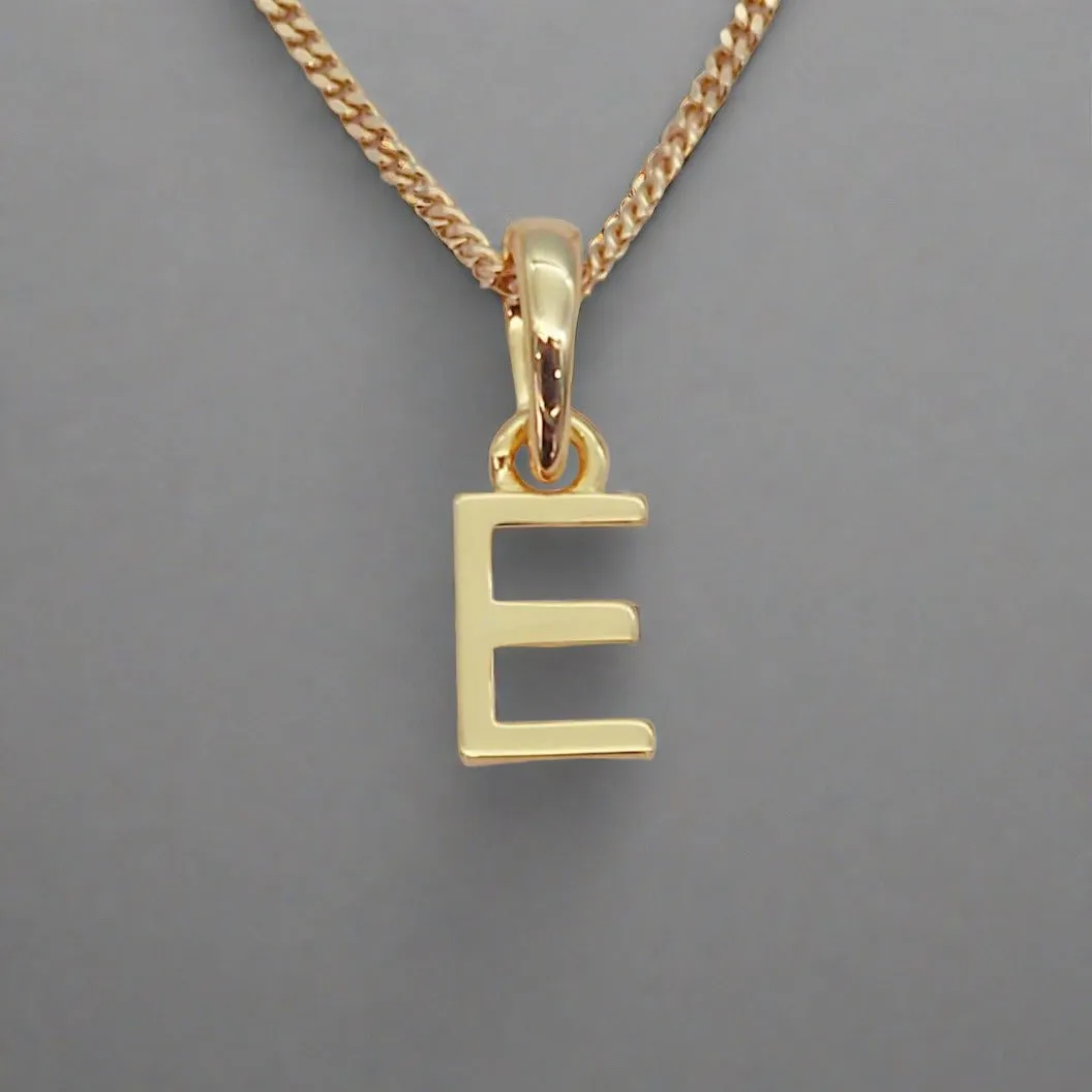 Gold Initial Necklace