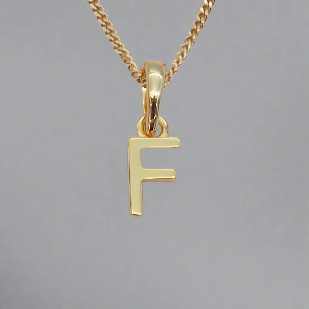 Gold Initial Necklace