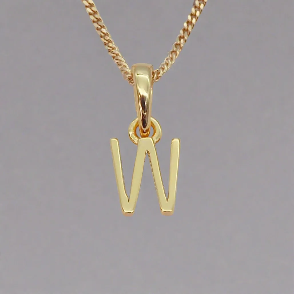 Gold Initial Necklace