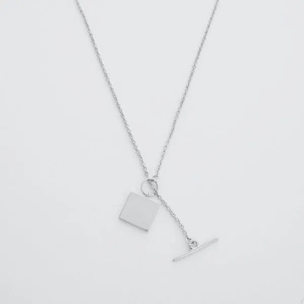 Gwyneth Toggle Charm Necklace