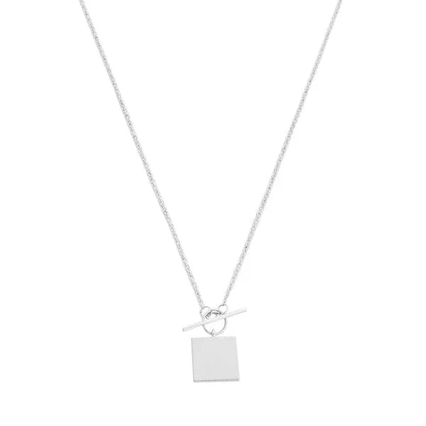 Gwyneth Toggle Charm Necklace