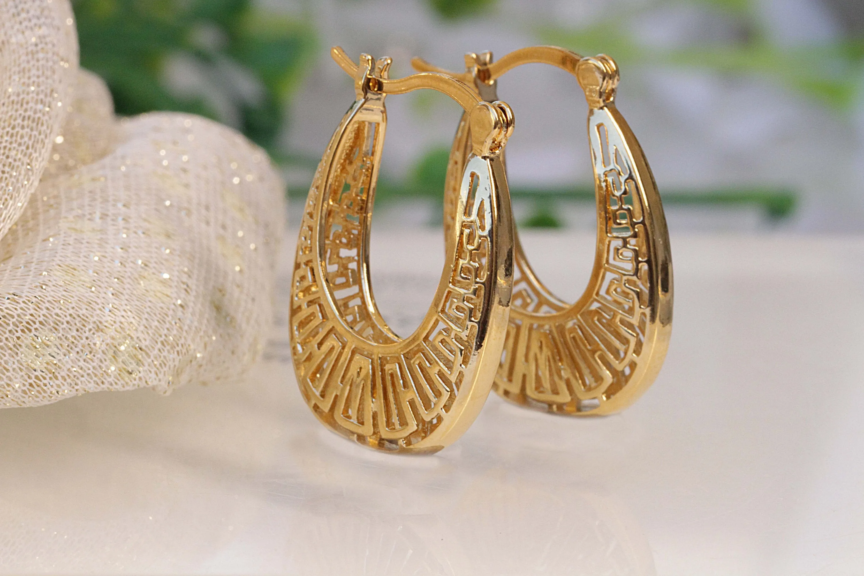 Half Moon Earrings