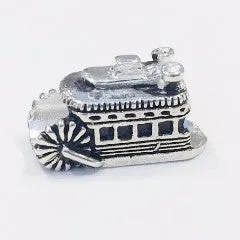 Handmade Sterling Silver "The Sternwheel" Wheeling Bead