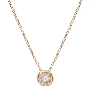 IMPULSE DIAMOND NECKLACE, GOLD