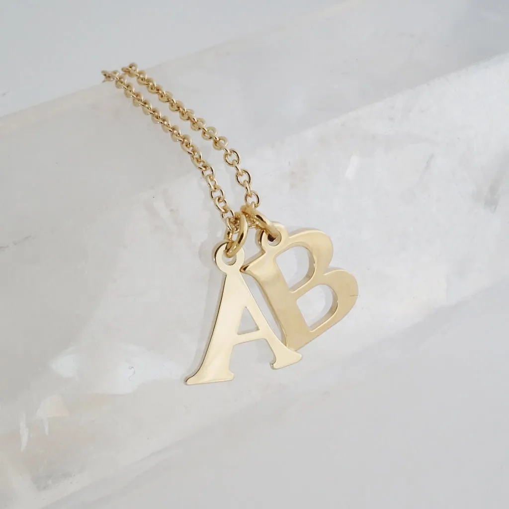 Initial Pendant Necklace (customizable!)