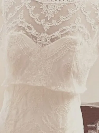 Ivory Corded Lace – Danielle