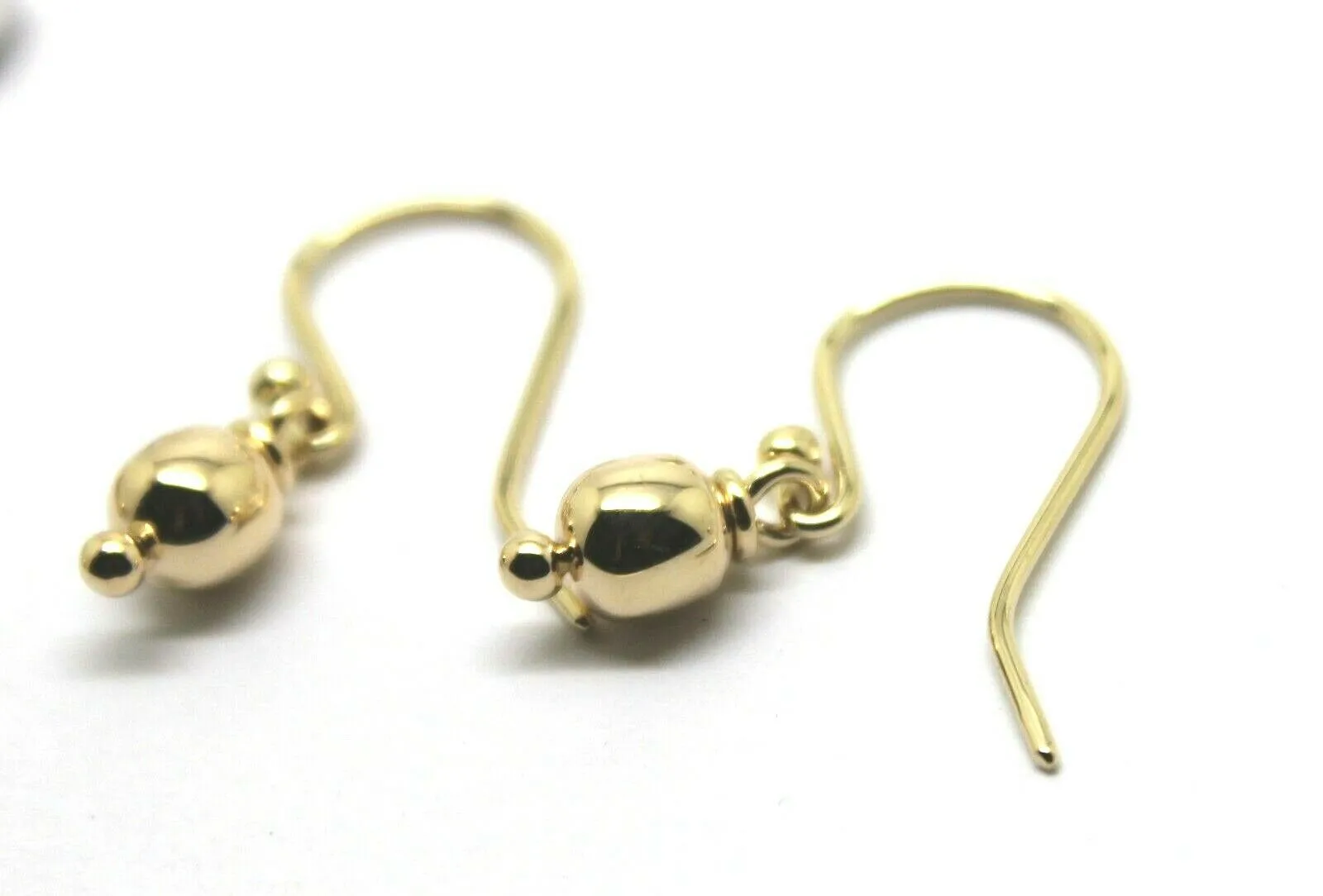 Kaedesigns New Genuine 9ct 9k Yellow, Rose or White Gold 6mm Hook Ball Earrings