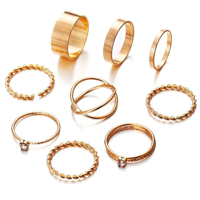 Knuckle Rings Set