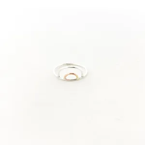 Kyrie Open Rainbow Ring | Gold & Silver